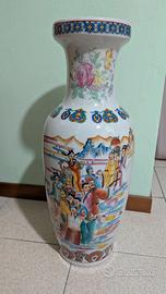 Vaso cinese grande portaombrelli o decorativo