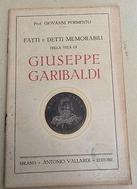 "Giuseppe Garibaldi" Vallardi (1932)- G. Formento