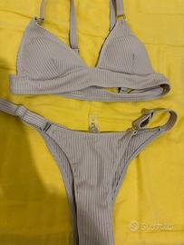Bikini rosa antico taglia S