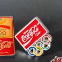 4 vecchie spille (Pins) dei Giochi Olimpici