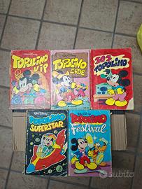Lotto 5 classici walt disney dal 1979 al 1982