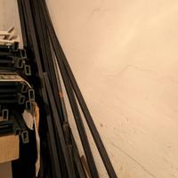 Intelaiatura ferro per copri roulotte a incastri