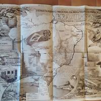 Mappa Brasile 1938 (industria e commercio)