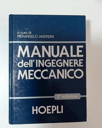manuale dell'ingegnerie meccanico