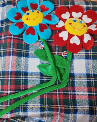 2 peluche margherite giganti