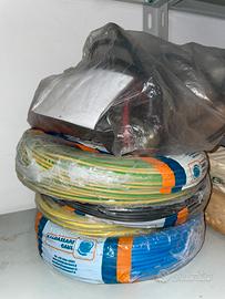 Filo elettrico BALDASSARI giallo/verde, nero, blu