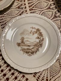 12 Piatti antichi vintage Bavaria Germany