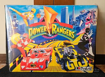 Polistil Sebino Pista Power Rangers Gioco Vintage