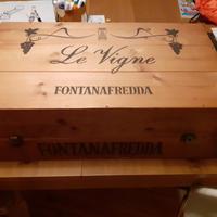 Cassa di legno per decoupage