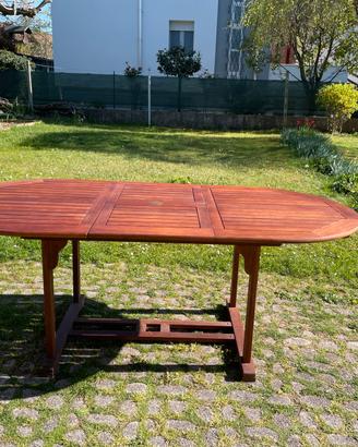 Tavolo e 8 sedie da giardino Le terrazze Pircher
