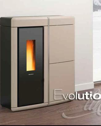 Stufa a pellets Idro Extraflame Evelyne