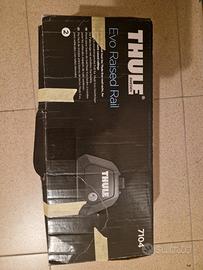 2 barre portatutto Thule wingbar con agganci evo