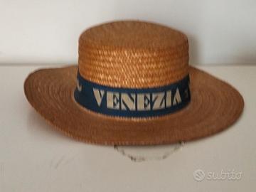 Cappello Paglietta Veneziana - Modello Gondoliere 