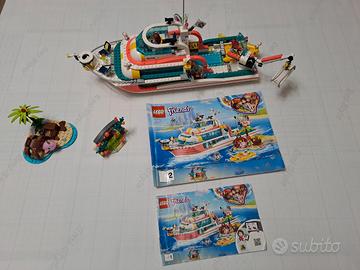 motoscafo di salvataggio lego frieds