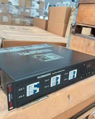PROEL PLDM6KDIG – Dimmer Digitale DMX 6 Canali