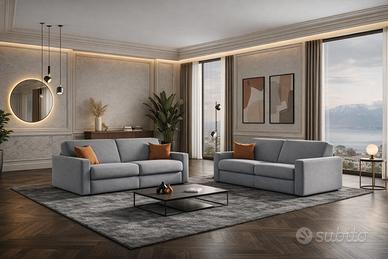 Divano 2/3 Posti – Stile Moderno e Linee Pulite
