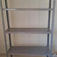 scaffalatura in metallo 5 piani