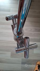 RUBINETTO ACCIAIO CON FLESSIBILI