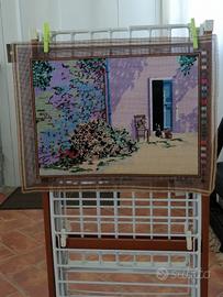 quadro a Mezzo Punto Fatto a mano 