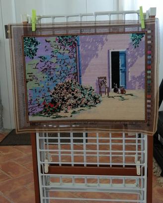 quadro a Mezzo Punto Fatto a mano 