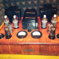 Amplificatore finale stereo hi-fi a valvole