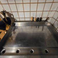 Piastra professionale cucina