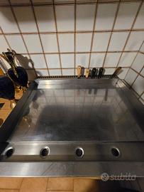 Piastra professionale cucina