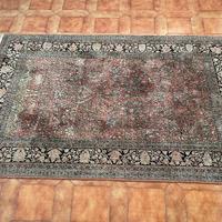Tappeto Indiano in seta fatto a telaio 196 x 124
