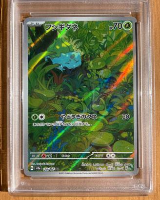 Pokemon 151 Bulbasaur 166/165 PSA 10 Japanese Mint