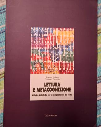 Lettura e metacognizione - De Beni, Pazzaglia