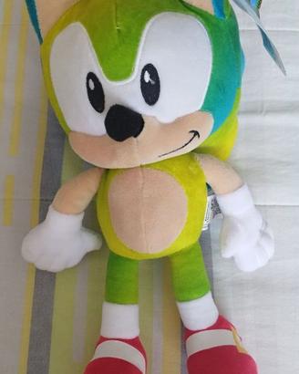 Sonic The Hedgehog peluche nuovo