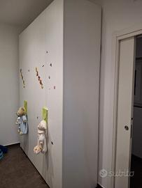 Cameretta Moretti Compact-Frassino Bianco e Verde