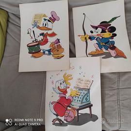 Stampe Disney Topolino Paperone Paperino