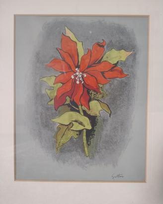 Quadro Serigrafia su tela di Renato Guttuso. 