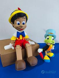 Pinocchio e grillo parlante in stampa 3D