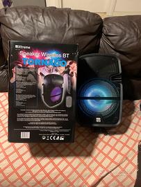 Altoparlante XTREME TORNADO bluetooth con luci led