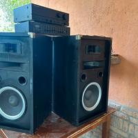 Casse acustiche amplificatore /equalizzatore