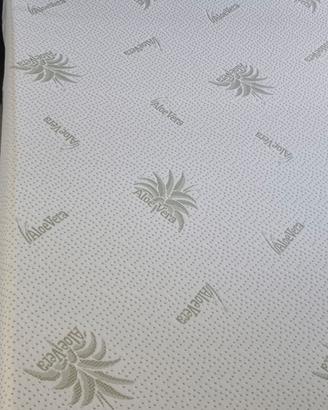 Topper matrimoniale nuovo Memory aloe vera