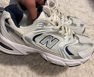 New Balance 530 Bianche e Blu 37 Nuove Originali