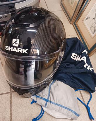 Casco Da Moto marca Shark in carbonio prati- nuovi