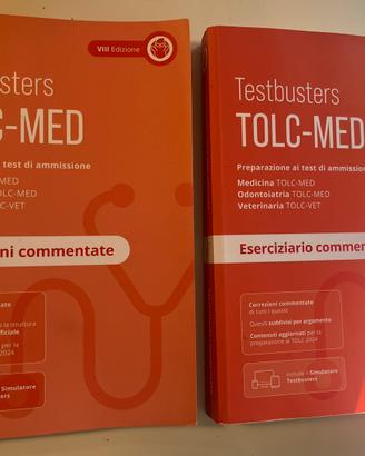Libri testbusters TOLC-MED VIII edizione