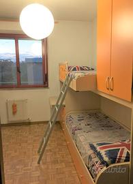 Cameretta per 2 bambini/ragazzi lunghezza 3 metri