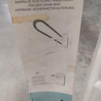 Barra ribaltabile da muro.