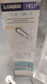 Barra ribaltabile da muro.