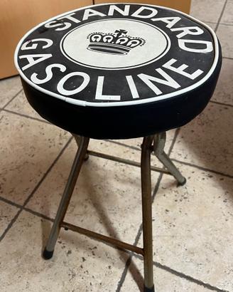 Sgabello vintage Gasoline