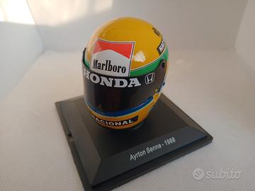 Casco Ayton Senna 1988 Marlboro McLaren- 1:5 Spark