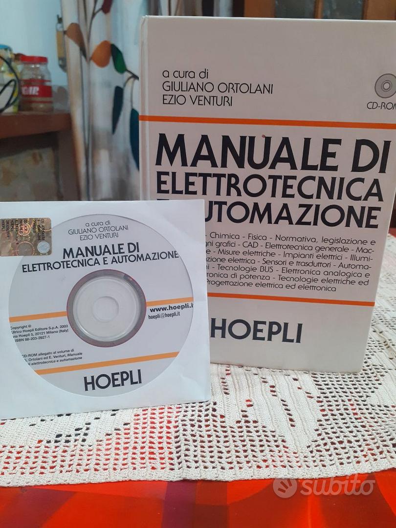 manuale di elettrotecnica e Automazione hoepli - Libri e Riviste In vendita  a Palermo