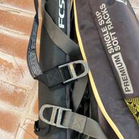 fcs cinghie portapacchi d-ring soft rack premium