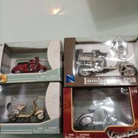 Modellini Moto Vespa - Ducati - Moto Guzzi