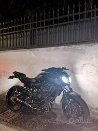 Yamaha mt 07 a2